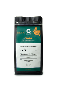 [500GR] Cà phê hạt Arabica Moka Cầu Đất Gaia Cafe PREMIUM | Vị thanh chua hương hoa