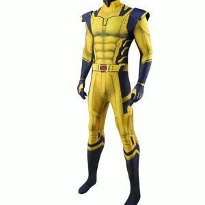 cos Wear a Halloween costume 3 Uncle Wolf jumpsuit cosplay