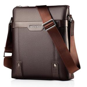2022 Mens Shoulder Bag Large PU Leather Soulder bag Leisure Briefcase