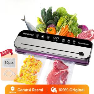 Vacuum Sealer Alat Vakum Makanan Vacum Sealer Machine Otomatis Basah Dan Kering Food Sealer Free 10 Kantong Vakum