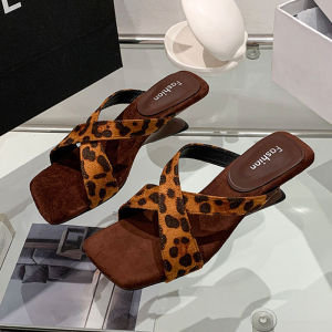[Free Shipping] Polka Dot Wedge Sandals For Women 2026 Summer New Style Comfortable And Stylish High-Heeled Sandals