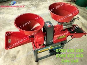 May xát gạo giá siêu rẻ năng suất đạt 200kg/giờ