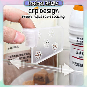 Refrigerator Divider Fridge Mini Partition Organizer Fridge Space Allocator 冰箱分隔板 Rak Peti Sejuk - KW123