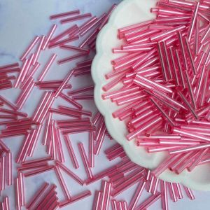 payet bambu panjang manik semi jepang ukuran 2cm harga per 1 lusin 12 pcs