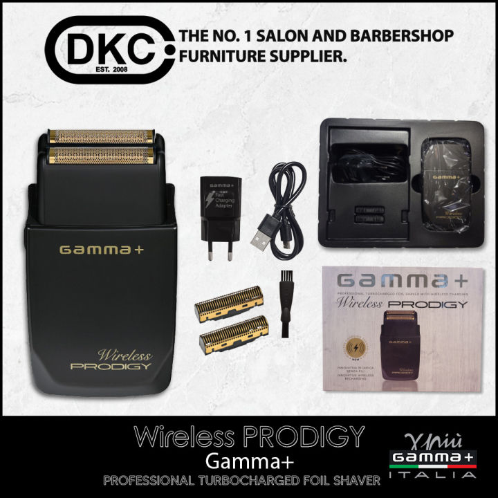 Gamma+ Wireless Prodigy Professional Turbocharged Foil Shaver for