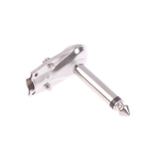 Eixiu แจ็คโมโน6.35มม. หัวมุมขวาแบบแบนเอฟเฟกต์กีตาร์ตัวผู้ขั้วต่อที่เหยียบตัวเชื่อมต่อไมโครโฟน