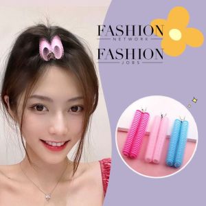 berkattoserba Klip Poni Tetap Stereotip Berbulu Gaya Korea original / ROLL JEPIT