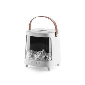 D631 Aurora Flame Humidifier เครื่องเพิ่มความชื้น เครื่องพ่นไอน้ำอโรม่า เครื่องกระจายน้ำมันหอมระเหย 200 ml. ไฟ LED