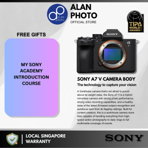 SONY A7 V / A7M5 Full-Frame Mirrorless Camera | 33MP | 4K 120p Video | FREE GIFT | Sony Singapore Warranty