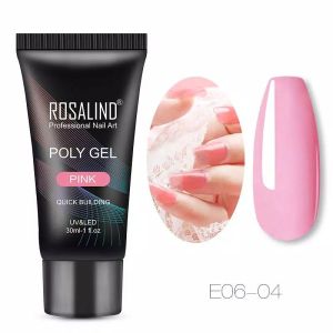 ROSALIND Poly Gel UV 30 ml Untuk Dekorasi Nail Art