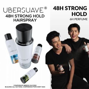 48H Strong Hold Hair Spray - Ultra Long Lasting Humidity Resistance 6H Perfume Super Quick Dry Easy Wash