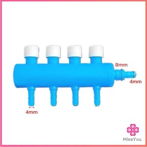 Missyou ตัวแยกสายปั๊มอากาศสำหรับตู้ปลา อุปกรณ์ปั๊มลมตู้ปลา Aquarium Air Splitter