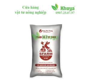 Phân bò hữu cơ vi sinh Sfarm 25kg