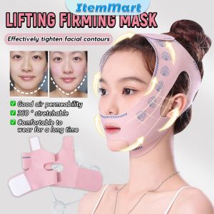 ItemMart Lifting Firming Mask Lift Up Reduce Double Chin Wrinkle V Face 3D Breathable Belt