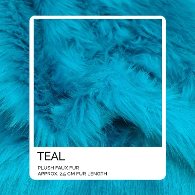 High Quality Plush Faux Fur Fabric for vanity study work station table seat table cover runner by Beau Galleria