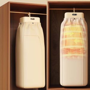 XIN52 Quick Drying Foldable Dryer Convenient Timing Portable Clothes Dryer Digital Timer Control Smart Electric Laundry Dryer Home