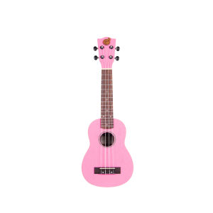 Ukulele Soprano Mandalika Pink UKV2-21 PK Include Softcase Senar Cadangan Pick dan Sertifikat Original Produk