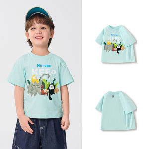 balabala Boys T-Shirt Quick Dry Top Cool Summer New Style 2025