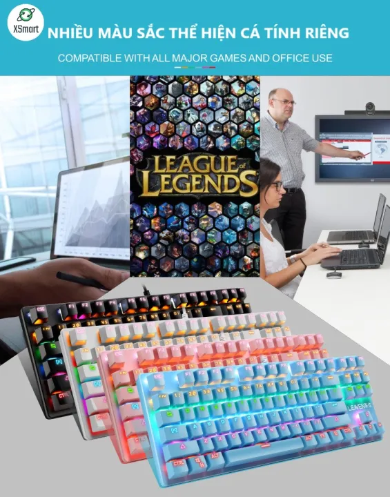 Bàn Phím Cơ Máy Tính K2 PRO Với 10 Chế Độ LED Khác Nhau Keyboard Blue Switch Cho Máy Tính Laptop PC Phím Phù Hợp Chơi Game Dùng Làm Việc Văn Phòng Có Cục Chống Nhiễu 4 Màu Đen Trắng Hồng Xanh | BigBuy360 - bigbuy360.vn Bàn Phím Cơ Máy Tính K2 PRO Với 10 Chế Độ LED Khác Nhau Keyboard Blue Switch Cho Máy Tính Laptop PC Phím Phù Hợp Chơi Game Dùng Làm Việc Văn Phòng Có Cục Chống Nhiễu 4 Màu Đen Trắng Hồng Xanh | BigBuy360 - bigbuy360.vn