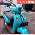 Tempat Plat motor yamaha Fazzio Original. 