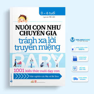 Sách - Nuôi Con Như Chuyên Gia Tránh Xa Lời Truyền Miệng-Vanlangbooks