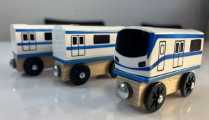 [TẶNG KÈM 1 TOA XE] Đồ chơi tư duy mô hình tàu Metro tuyến Sài Gòn giúp thúc đẩy trí thông minh cho trẻ