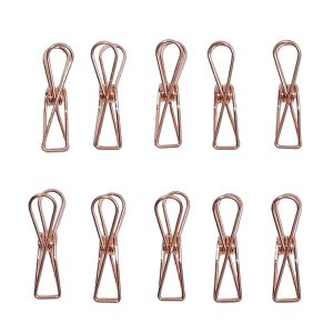 10/20Pcs Metal Light String Fixing Clip Skeleton Dovetail Clips