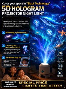 ✨Colorful Dream Fantasy Projection Lamp for Bedroom / Rotating LED Projection Lamp / Starry Sky Projection Lamp / Childrens Gift (Seven-Colored Dreamy Rotating Projector Lamp)