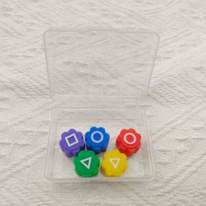 5Pcs Squid Game Gonggi Mainan Anak Toys dengan box - Gonggi Mainan Squid Game 2 Board Game Anak Khas Korea