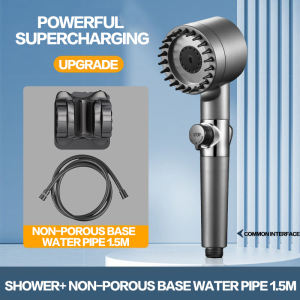 (10 Years Warranty)Shower Head High Pressure Showerhead 3-mode Adjustable Portable Filter Rainfall Faucet Cartridge Bathroom