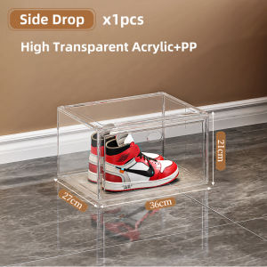 Cologer Acrylic Bag Storage Oragnizer Toy Display Case Transparent Box Storage Box Plastic Container Acrylic Organzier#XH002