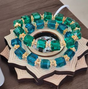 Quartz Cube Bracelet