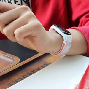 Limited Edition Nylon Fiber Strap for Xiaomi Mi band 6 5 replaceable Bracelet Mi band4 band5 Sports Magic tape Wristband Breathable Bracelet for Xiomi Miband 3 4 for amzafit