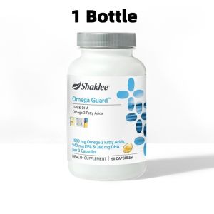 Shaklee Guard EPA & DHA‑3 Fatty Acids Fish Oil 90 Capsules Supplement
