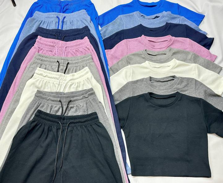 NEW%20TRENDY%20TERNO%20WAFFLE%20%20LAZY%20OUTFIT%20TOP%20AND%20PANTS.%20-%20Image%207