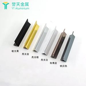 Aluminum alloy Y Ultra-narrow edge trim for ceramic tile corners a type of trim for wall panels and floor corner edging