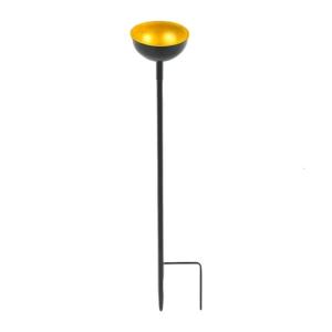 Dụng cụ nạp thức ăn cho chim với điều chỉnh kim loại Stakes thích hợp cho ngoài trời Vườn động vật hoang dã tưới nước trạm mưa Collector trang trí