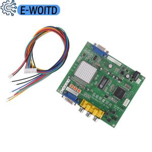 E-WOITD  zhoutt Arcade Game RGB CGA EGA YUV to VGA HD Video Converter Board HD9800 GBS8200