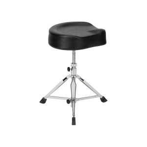 [GGJJ]เก้าอี้กลอง เบาะทรงสามเหลี่ยมอานม้า ขาโลหะชุปโครเมียม อานม้า เบาะใหญ่ นั่งสบาย รับน้ำหนักได้ 150กก. ผิวเบาะเป็นผ้าสักหลาด โลหะชุปโครเมียม สวยงาม ไม่เป็นสนิม