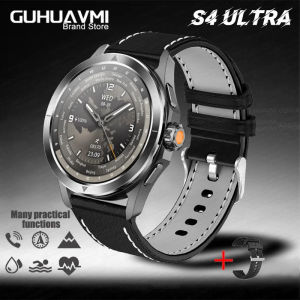 2025 S4 Ultra Smart Watch Men AMOLED Outdoor Sports NFC GPS Compass Waterproof Bluetooth Call Smart bracel
