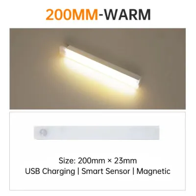 Magnetic led strip light Induction Lamp Sensor LED Lights Rechargeable Table Lamps Indoor Wardrobe Cabinet Detector