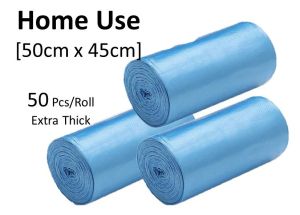50psc Garbage Bag/Handle Garbage Bag Disposable /rash Bags | Waste Bin | Rubbish Bags | Thickened