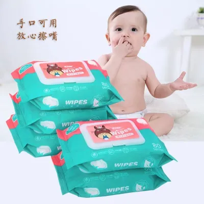 Totoro 80pcs Newborns Baby Wipes Gentle Soft Sensitive Skin Fragrance-free Alcohol-free Wipes Totoro 80pcs Newborn Baby Wipes Lembut Kulit Sensitif Tanpa Wangian Wipes Tanpa Alkohol Totoro 80片新生儿婴儿湿巾温和柔软敏感肌肤无香味无酒精湿巾