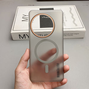 Magnetic For Magsafe Ultra-thin Matte Candy Case For Oneplus 13 12 11 R ACE 5 3 2 Pro Barcode Translucent Hard Anti-drop Cover