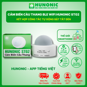 Cảm Biến Cầu Thang BLE Wifi Hunonic ST02