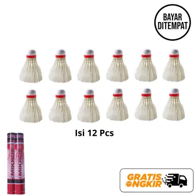 GKO Kok Bulutangkis Badminton Anak ShuttleCocks Berkualitas Bulu Awet Tahan Lama COD Promo Murah Best Seller