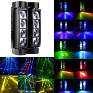 Laser Light RGB Stage Light christmas lights Light  USB party light spider Beam Moving Head Light