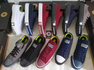 Sepatu Pria Sneakers Conversee Allstar CT 2 OX Hijau army/ Sepatu allstar Undefeated