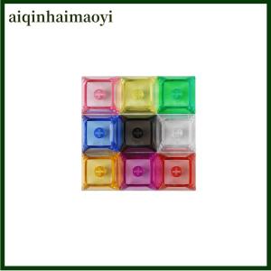 aiqinhaimaoyi PC xda 2 Keycaps Bàn Phím Cơ khí bóng Mũ Gamer pha lê trong suốt Keycaps MX Thiết bị chuyển mạch xda 2 chiều cao 9.3mm
