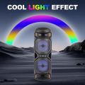 RED DIAMOND Bluetooth speaker, portable audio, high-power 30-watt RGB light, large-capacity subwoofer. 
